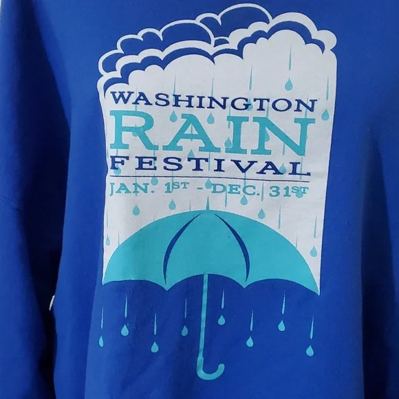 Washington Rain Festival sweatshirt - Picture 2 of 7